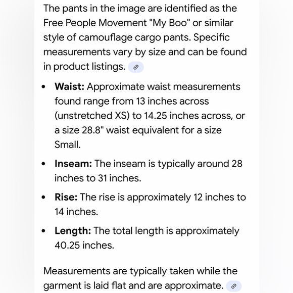 Free People Movement ‘My Boo’ barrel pants. Size small. EUC - Picture 7 of 7